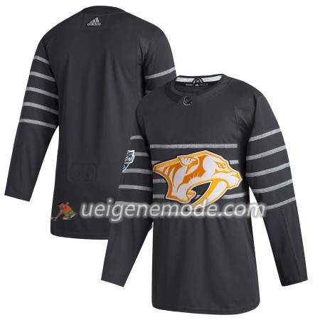 Herren Nashville Predators Trikot Blank Grau Adidas 2020 NHL All-Star Authentic